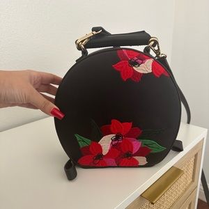 Zara cross-body round purse